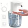 400ML Simple Wall-Mounted Intelligent Rechargeable Automatic Sensor Soap Dispenser Hand Washing Sanitizer Machine For Women/Men