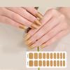 Gel Nail Polish Stickers Full Wraps Nail Stickers UV/LED-Lamp Required Cured Gel Nail Strips for Women Girls