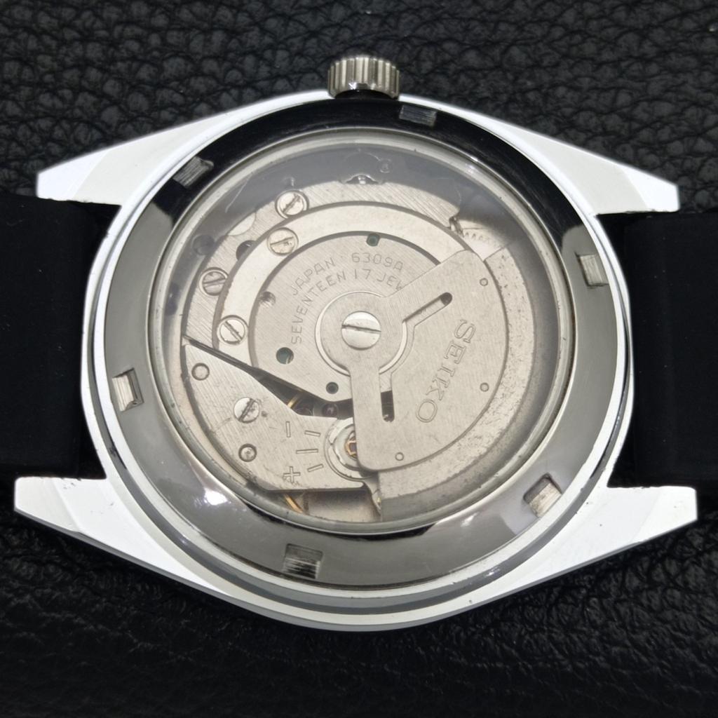 JAPAN VINTAGE REFURBISHED SEIKO 5 AUTOMATIC 6309A MENS SILVER WATCH A440737-9 Sk-a440737-1