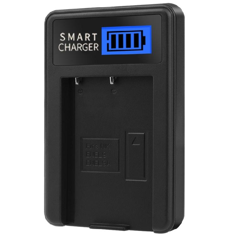 EN-EL9 EN-EL9A LCD Single Charger Battery Charger for D40 D40x D60 D3000