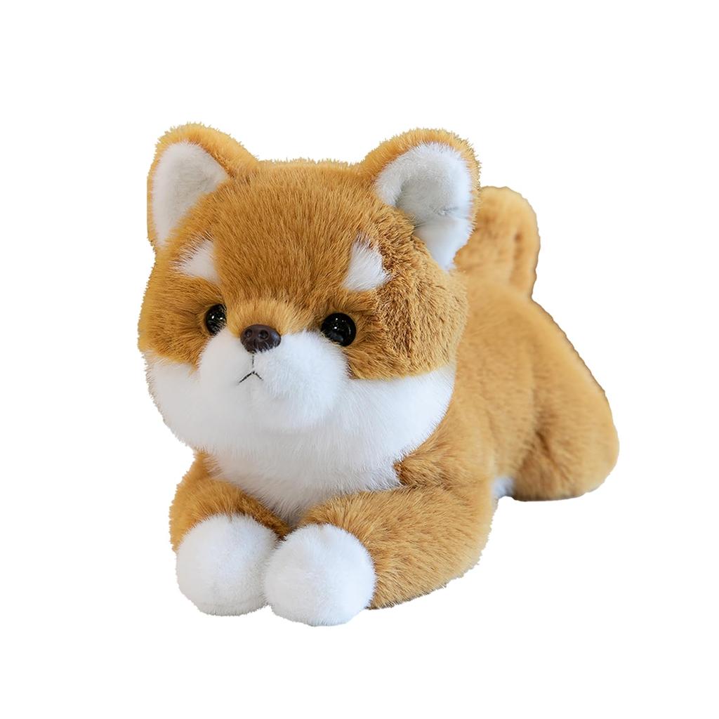 JVILEX Corgi Plush Dog Cute and Fluffy Toy, Pillow, (Approx. 45cm) (Shiba Inu) [Product Code]