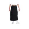 Jordan Low Waist Solid Color Mid-Length Casual Skirt Women Skirts Black HF9463-010