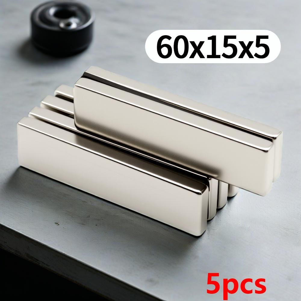 60X15X5MM imans Blok Koelkastmagneten voor Kantoor Whiteboard Geschikte Gereedschappen Thuis Werkplek, Etc 60*15*5