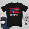 More Design Norway Flag Norse Unisex Tshirt Tees Tshirt Oneck T Shirts Unisex Boys Clothing 100 Cotton
