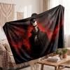 Warm Flannel BlanketDracula Soft Cozy Throw Blanket for Bedroom Couch