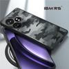 (Comes with Wrist strap)IBMRS for Realme GT Neo6 SE Phone Case,Translucent Matte Shockproof Protective Case Cover ,Camo Black