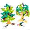 building Tree Puzzle Jigsaw Sorting and Stacking Game Preschool Teaching Cognitive Montessori