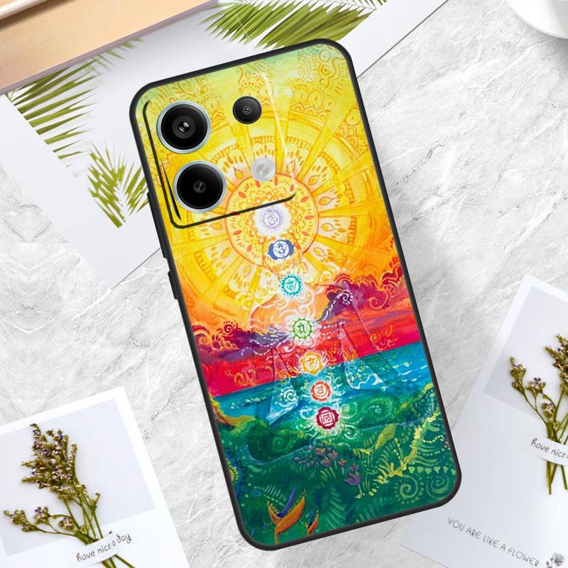 

Mandala Chakra Yoga Case For Redmi Note 12 9 10 11 13 Pro Plus 9S 10S 11S 12S Cover For Redmi 12 10C 12C 13C Redmi Note 13 Pro 4G