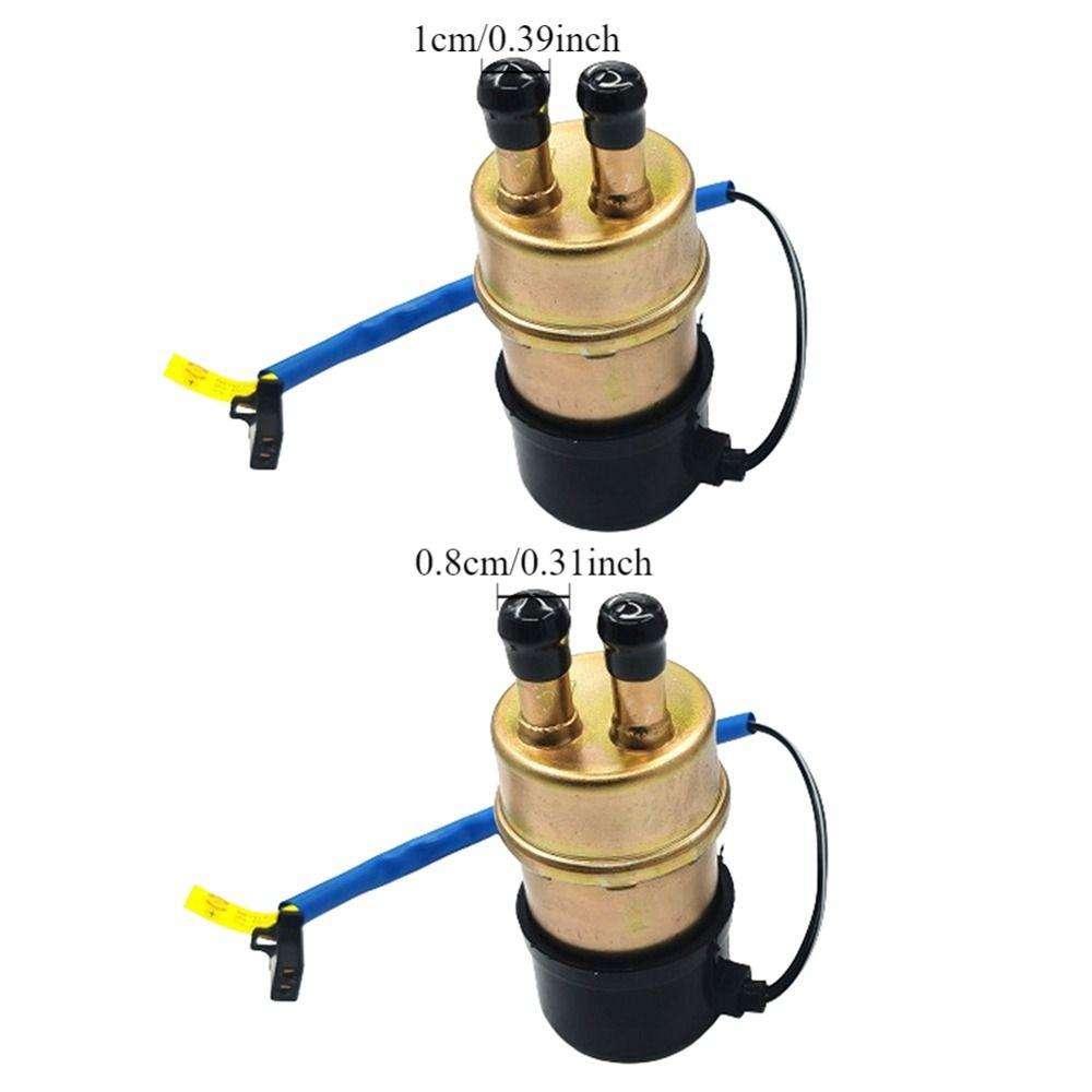 12V Elektronik Yakıt Pompası Evrensel Motosiklet Motor Yağ Kuyusu Pompası Motosiklet Yakıt Pompası Sürüş