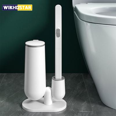 WIKHOTSAR Tek Kullanımlık Tuvalet Fırçası Seti Banyo Aksesuarları Seti Fırça Kapalı Uçlu Ev Eşyaları Tek Kullanımlık Yedek