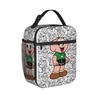 Turma Da Monicas Insulated Lunch Bag for Men Women  Food Bag Portable Cooler Thermal Lunch Boxes For Travel