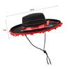 Fuzz Ball Mexican Sombrero Hats Stage Performance Spanish-style Hat Mexican Hat Costumes  Halloween