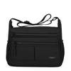 Large Capacity Shoulder Bag Men's Business Briefcase Water-Repellent Crossbody Bag
