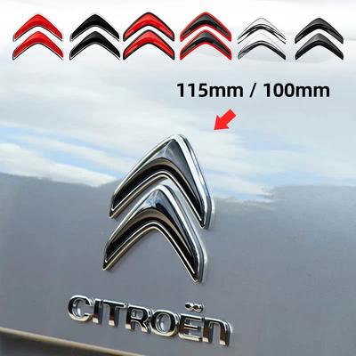 1 stuks ABS Embleem Auto Voor/Achter Logo Kofferbak Badge Sticker Voor C1 C3 C4 DS C5 C-ELYSEE Picasso Auto Styling Accessoires