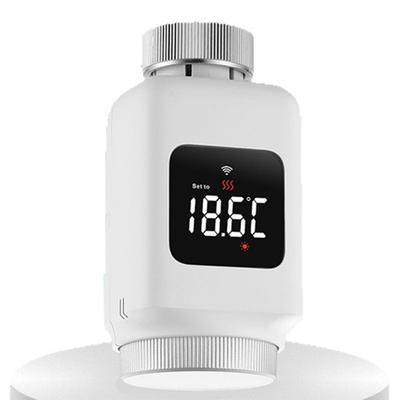2025 Trend Radiator Intelligent Voice Controlled Tuya Smart Wifi Thermostat For Alexa Google Home APP Remote Temperature Control