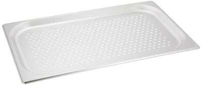TKG Corporation Donam Perforated Hotel 20mm Stainless AHTA101 Pan, 1/1 Scale, Deep, 18-8 Steel,