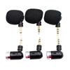 3.5mm Jack Mini Microphone Portable Small 3.5 Jack Microphone Recorder For Laptop Smartphone Android Phone Metal Mic