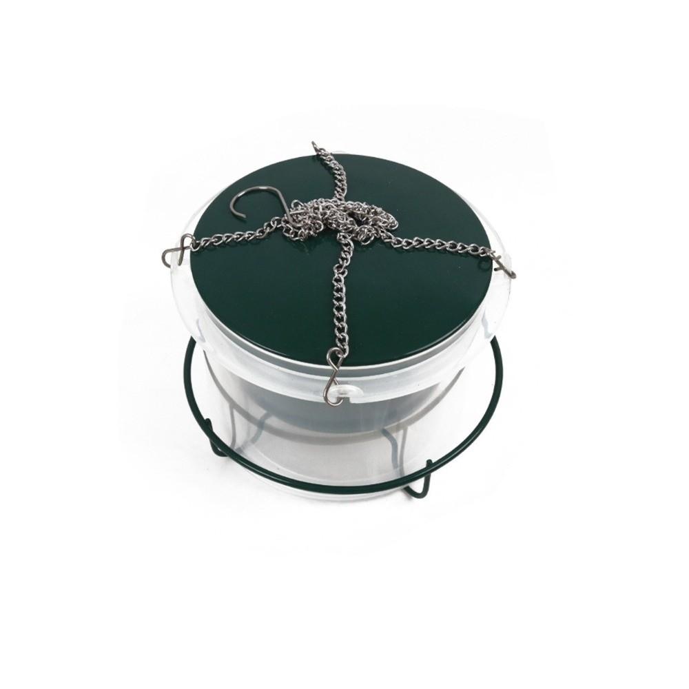 Telescopic Hanging Bird Feeder Transparent Plastic Bird Water Dispenser Large Capacity Hummingbird Feeder Outdoor Decoration