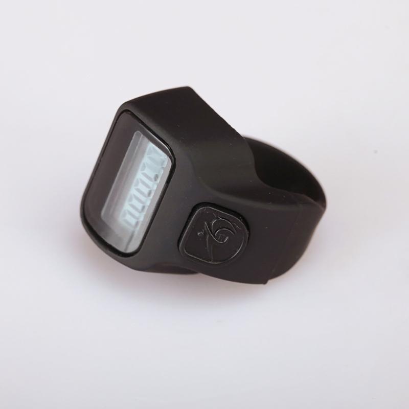 Batteriebetriebene digitale LCD elektronische Fingerringe Hand-Strichzähler 5-stelliger Zähler Klicker für gutes Zählen Runde
