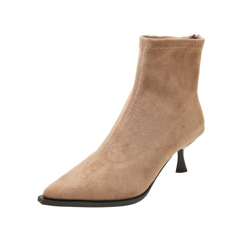Fashion 2025 Autumn New Style Women's Fashionable and High-quality Women Ankle Boots Thin Low Heel Modern Short Boots