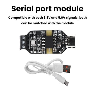 CH343P High-speed USB To RS485 Isolated Converter, 16KV Isolation Voltage 6Mbps Anti-interference Serial Port Module Type-C Port