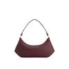 [JW PEI] Lily Women's Shoulder Bag - Deep Claret 35.8cm
