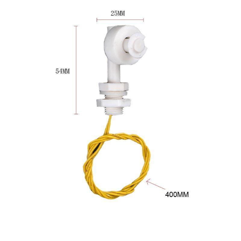 652F 2pcs/set for DC 110-220V Liquid Water Level Float Switch with Cable for Fish for Tank Aquarium Pool