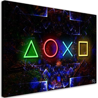 Canvas Print Game Console