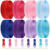 Zippers Repair Kits #3 #5 Sewing Zippers Nylon Coil Zippers for DIY Sewing Craft Clothes Bag Purse Making Supplies