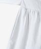 Basica Waist Tie Shirred Dress (Gray)