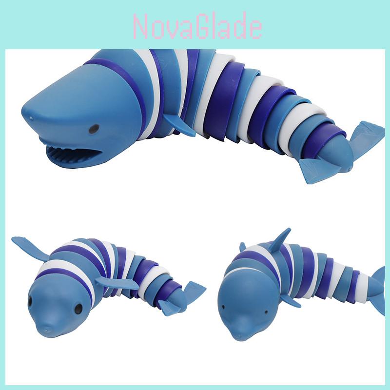 3d Marine Shark And Dolphin Stretch Sensory Stress Toy For Anxiety Relief