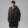 Men's Jordan Flight Down Jackets Men's Black/Black/Black Hooded (Non-detachable) Moderate