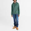 Timberland Logo Printed Sports Casual Breathable Long Sleeve Hoodie Men Hoodies Balsam-Green Black A2FV7-DA9