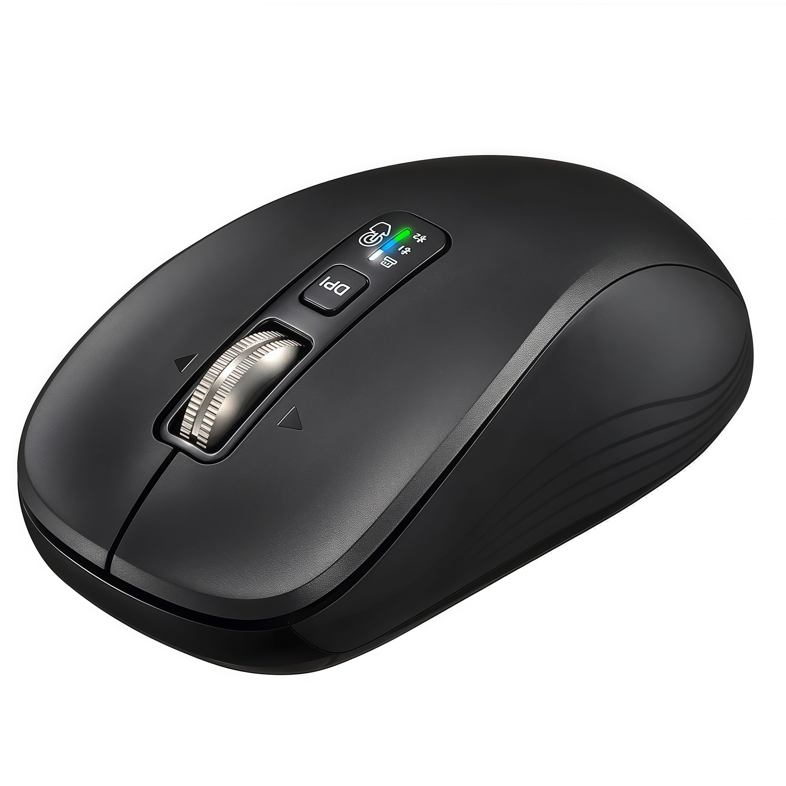 

Бездротова Bluetooth OS Easy 4 DPI Тиха Батарея AA Bluetooth та Сумісна Миша, Мульти-Пристрій та Сумісна, Перемикання, 4-стороння Прокрутка, Рівні,