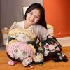 30cm Kawaii Anya Spy X Family Plush Toys Cartoon Anime Pillow Loid Forger Yor Forger Anya Forger Stuffed Doll Kids Birthday Gift