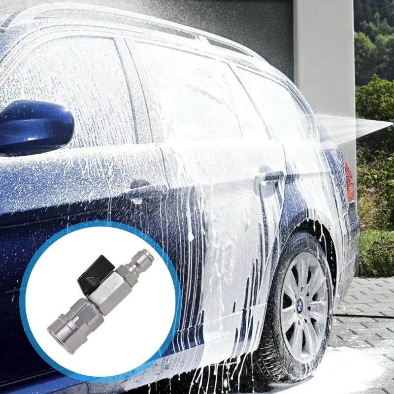 Easy Operate High Pressure Valves Air Flows Control Valves Metal Compressed Air Accessories for Garden Homes Use
