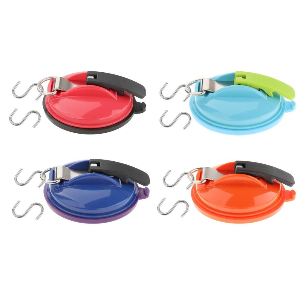 shopsuntek Car Suction Cup Anchor with Securing S Hook Car Tensioner for
