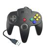 Manette de jeu filaire USB SRPJ Joypad Contrôleur pour Rétro Classique pour et Raspberry Pi Jeux de style N64, Jeux, Windows, Mac, (Noir [600075])