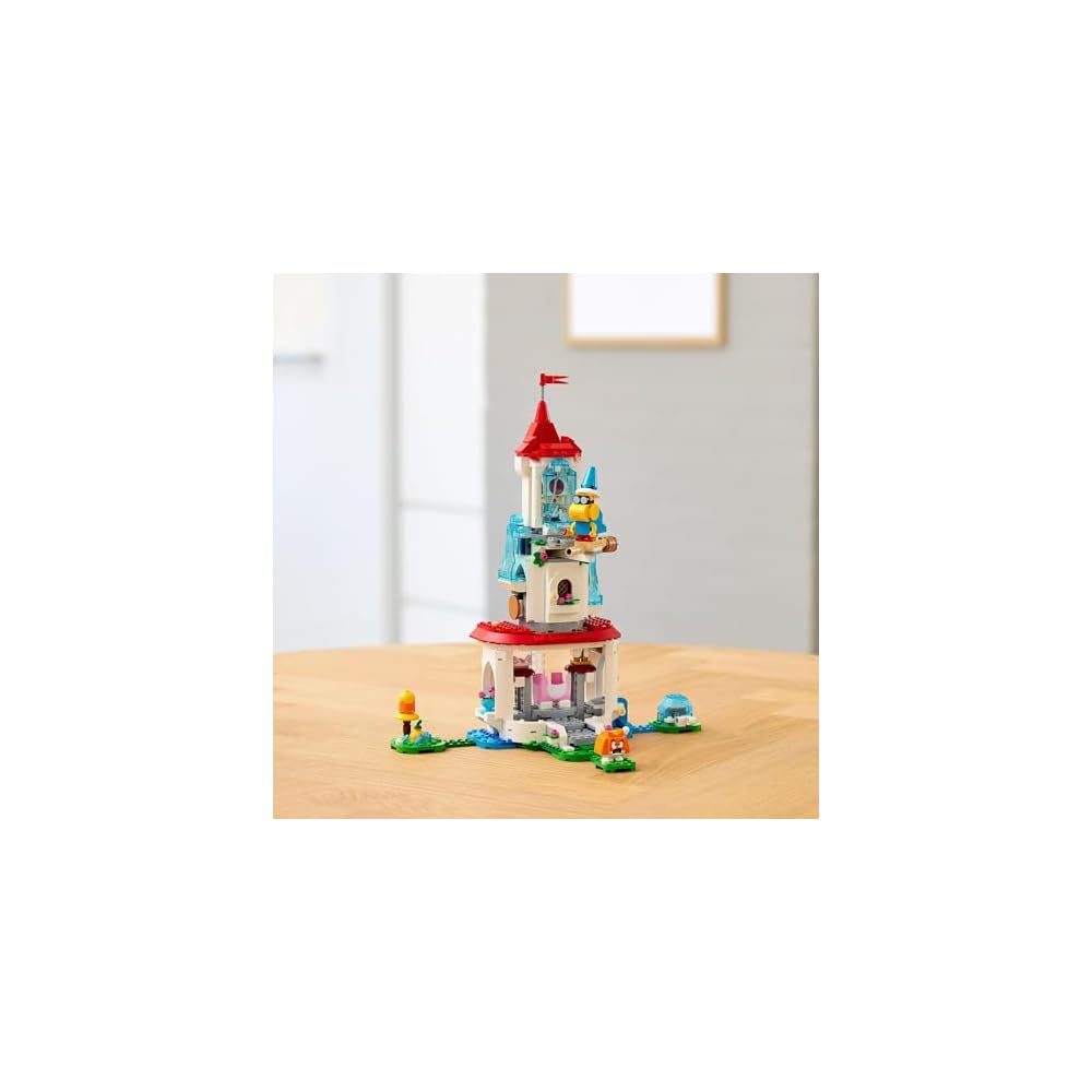 LEGO Super Mario Cat Peach Power-Up Frozen Tower Challenge 71407 Building Blocks Toy for Kids Ages 7 and Up
