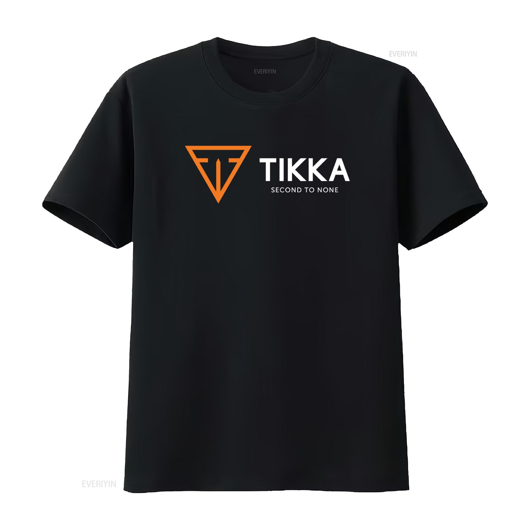 

Tikka Logo Second To None Sako Finland Sniper Rifle Firearms T Shirt Print vintage Washed Breathable streetwear Stretched 4XL