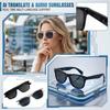 Intelligente mehrsprachige Übersetzungs-Bluetooth-Sonnenbrille Echtzeit-Sprachübersetzung Musik Anrufe Intelligente Brille