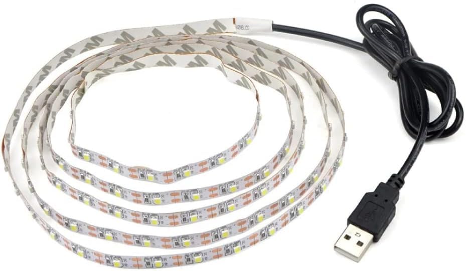 LED Tape Light, USB Compatible, 5m SMD3528, 5V LED Tape,