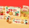 Crown Gukhee Apple Sandwich 272g – Crunchy & Fruity Korean Biscuit Snack