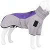 Tuta Impermeabile Salopette per Cani Labrador Retriever Dorato per Cani Medi Grandi Cappotto Invernale Caldo in Miscela di Cotone per Cani Grandi