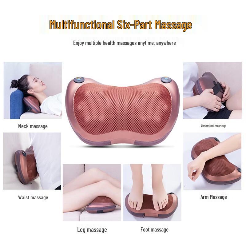 LISM Multifunctional Neck and Lumbar Massager Pillow