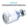 Faucet Filter Splash-Proof Aerator Kitchen Tap Rotating Spout with Universal Connector + Spare Filter Element