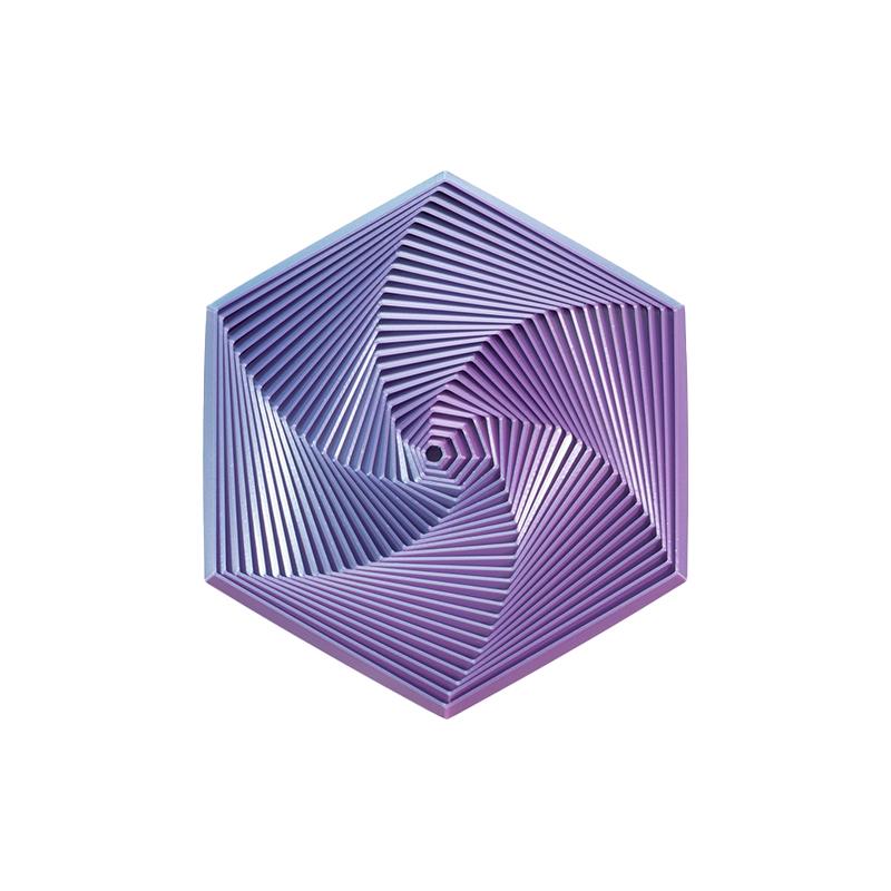 Fractal Fidget Šestiúhelník Dekompresní Hračky 3D Tisk Stolní Hračka pro Uvolnění Stresu Dětský Narozeninový Dárek Geometrická Fidget Hračka