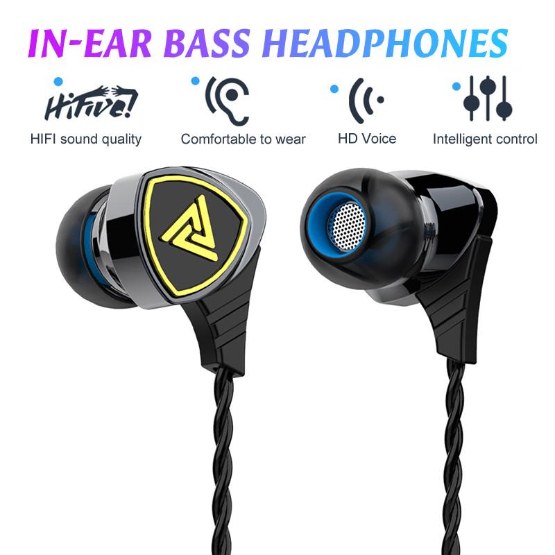Buy QKZ SK1 Copper Heavy Bass Stereo Headphone Sport Headphone In Ear