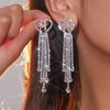 High-end Love Tassel Long Earrings for Women
