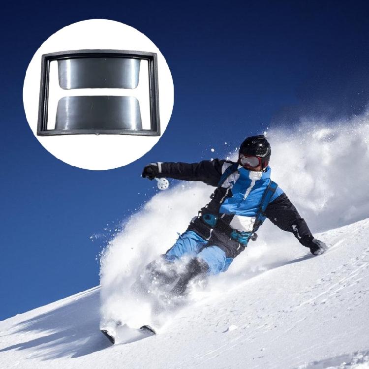 Ski Pass Holder Clip for Skiing Mountaineering Sports Biking Outdoor Secure Fastening Easy Operations Ski Pass Protector